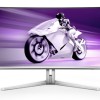 Philips Evnia 8000 49M2C8900/00 computer monitor 124.2 cm (48.9\") 5120 x 1440 pixels Dual QHD QD-OLED White