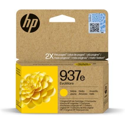 HP 937e EvoMore Yellow Original Ink Cartridge HP 937e EvoMore Yellow Original Ink Cartridge