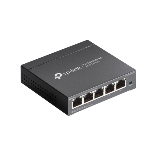TP-Link TL-SG105S-M2 network switch Managed 2.5G Ethernet (100/1000/2500) Black TP-Link TL-SG105S-M2 network switch Managed 2.5G Ethernet (100/1000/2500) Black
