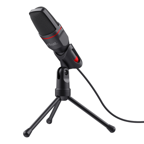 Trust GXT 212 Black, Red PC microphone Trust GXT 212 Black, Red PC microphone