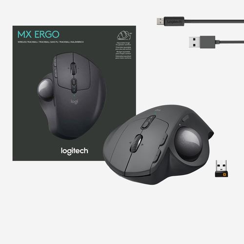 LOGITECH MOUSE MX ERGO BLACK