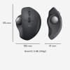 LOGITECH MOUSE MX ERGO BLACK