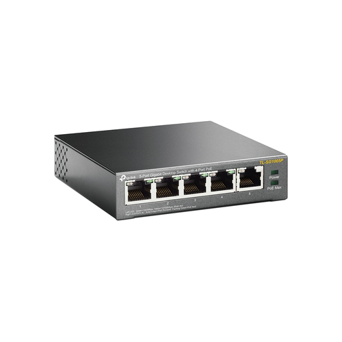 TP-Link TL-SG1005P network switch Unmanaged Gigabit Ethernet (10/100/1000) Power over Ethernet (PoE) Black TP-Link TL-SG1005P network switch Unmanaged Gigabit Ethernet (10/100/1000) Power over Ethernet (PoE) Black