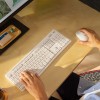 LOGITECH Keyboard+Mouse Set Wireless MK295 US Silent White (920-009824)