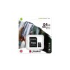 Kingston Technology Canvas Select 64GB micSDXC Plus 100R A1 C10 Card + ADP