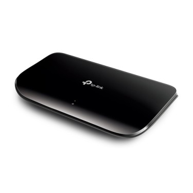 TP-Link TL-SG1008D network switch Unmanaged Gigabit Ethernet (10/100/1000) Black TP-Link TL-SG1008D network switch Unmanaged Gigabit Ethernet (10/100/1000) Black