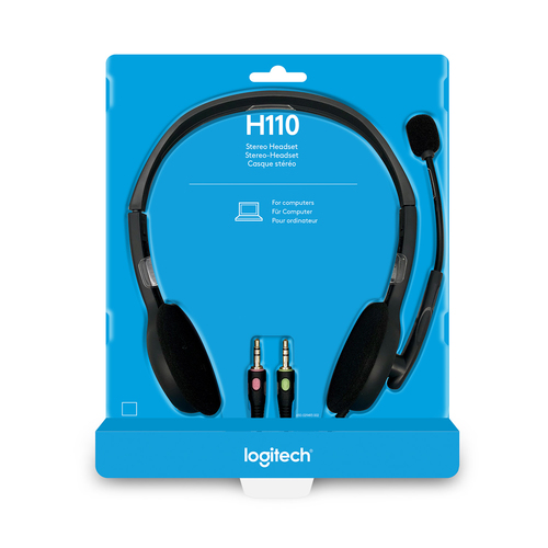 Headset Logitech H110 (981-000271)