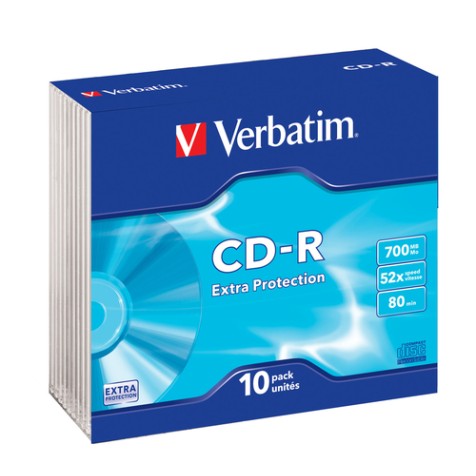 Verbatim CD-R Extra Protection 700 MB 52x 10 pc(s)