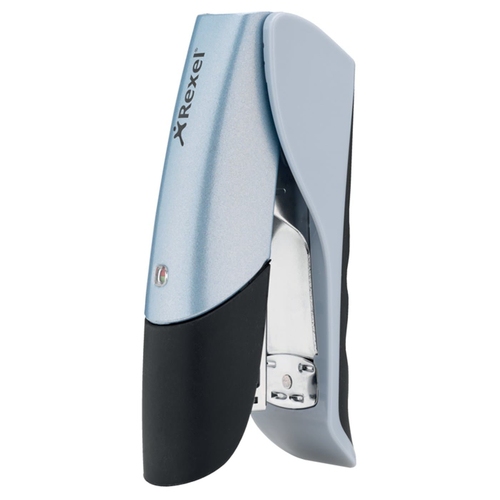 Rexel Gazelle Half Strip Stapler Silver/Black Rexel Gazelle Half Strip Stapler Silver/Black