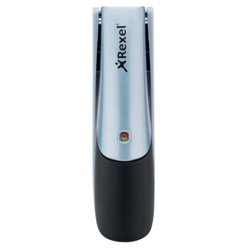 Rexel Gazelle Half Strip Stapler Silver/Black Rexel Gazelle Half Strip Stapler Silver/Black
