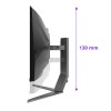 AOC AGON PRO AG346UCD computer monitor 86.4 cm (34\") 3440 x 1440 pixels Wide Quad HD QD-OLED Black, Grey AOC AGON PRO AG346UCD computer monitor 86.4 cm (34\") 3440 x 1440 pixels Wide Quad HD QD-OLED Black, Grey