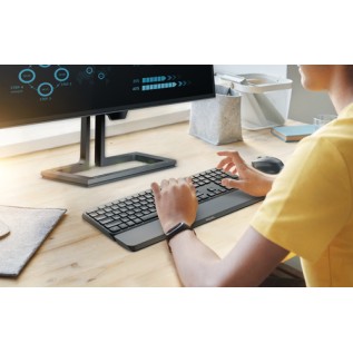 Philips 6000 series SPT6607B/00 keyboard Mouse included Home RF Wireless + Bluetooth US English Black