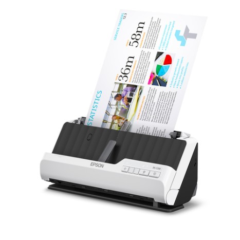 Epson DS-C330 ADF + Sheet-fed scanner 600 x 600 DPI A4 Black, White