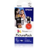 Epson PicturePack (135 x photo-paper, 1 x 6 colour ink cartridge) T5570