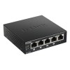 D-Link DGS-1005P/E network switch Unmanaged Gigabit Ethernet (10/100/1000) Power over Ethernet (PoE) Black