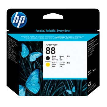 HP Cabezal de impresión magenta y cian 88 Officejet con tecnología de impresión Smart ink cartridge 1 pc(s) Magenta, Cyan