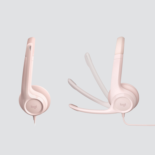 HEADSET LOGITECH PC H390 USB ROSE