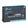 TP-Link TL-SF1016DS network switch Unmanaged Fast Ethernet (10/100) 1U Black