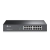 TP-Link TL-SF1016DS network switch Unmanaged Fast Ethernet (10/100) 1U Black