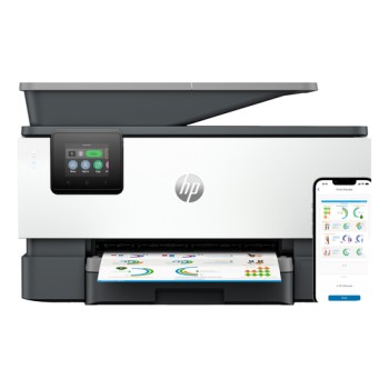HP OfficeJet Pro 9120b Wireless All-in-One Color Printer, Two-sided printing; Copier, Scanner