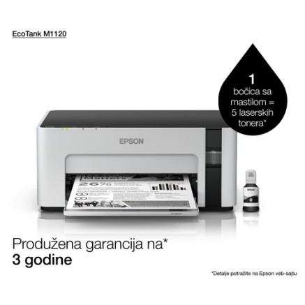 Epson EcoTank M1120 inkjet printer 1440 x 720 DPI A4 Wi-Fi