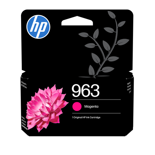 HP 963 Magenta Original Ink Cartridge HP 963 Magenta Original Ink Cartridge