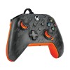 PDP - Wired Controller for Xbox Series X/S and PC Orange/Black Camo