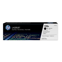 HP 128A 2-pack Black Original LaserJet Toner Cartridges HP 128A 2-pack Black Original LaserJet Toner Cartridges