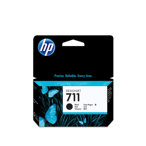 HP 711 38-ml Black DesignJet Ink Cartridge HP 711 38-ml Black DesignJet Ink Cartridge