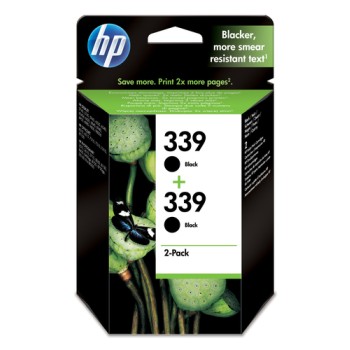 HP INK CARTRIDGE 339 TWIN PACK