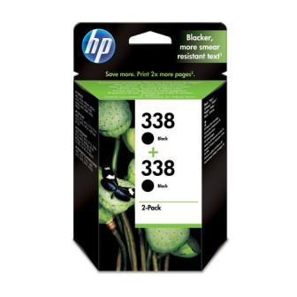 HP INK CARTRIDGE 338 TWIN PACK