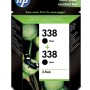 HP INK CARTRIDGE 338 TWIN PACK