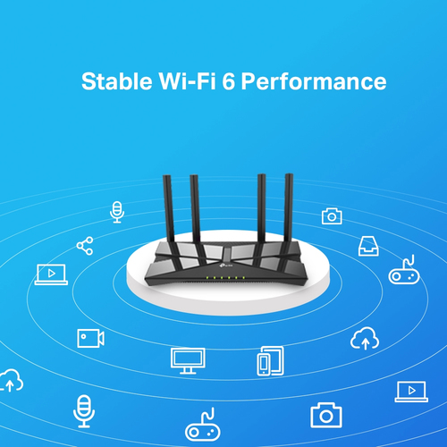 TP-Link Wireless Router AX10 4-port Switch
