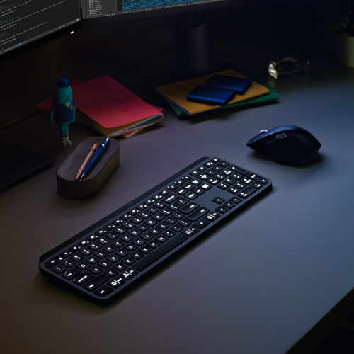 LOGITECH KEYBOARD W/S MX KEYS (920-009294)  US
