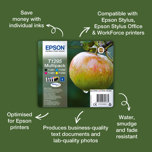 Epson Apple Singlepack Magenta T1293 DURABrite Ultra Ink