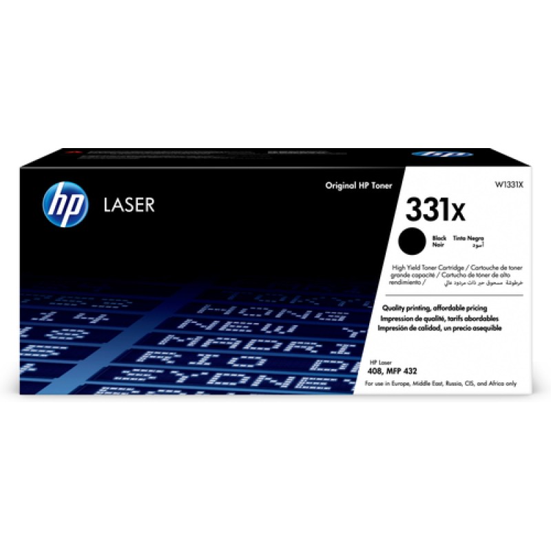 HP Toner 331X W1331X BLACK HP Toner 331X W1331X BLACK