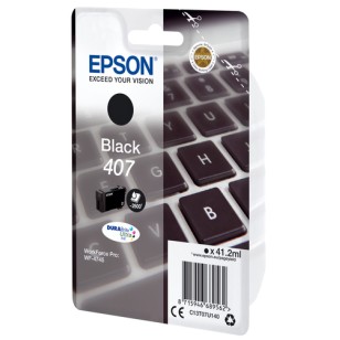 Epson 407L Keyboard DURABrite Ultra Single Black Ink