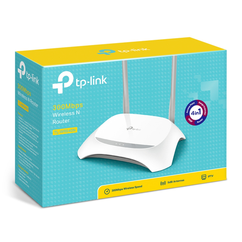 TP-Link Wireless Router 4-port Switch TL-WR840N TP-Link Wireless Router 4-port Switch TL-WR840N