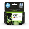 HP 301XL High Yield Tri-color Original Ink Cartridge HP 301XL High Yield Tri-color Original Ink Cartridge