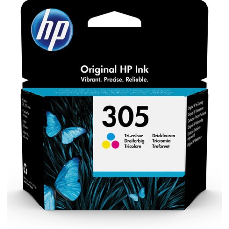 HP 305 Tri-color Original Ink Cartridge HP 305 Tri-color Original Ink Cartridge