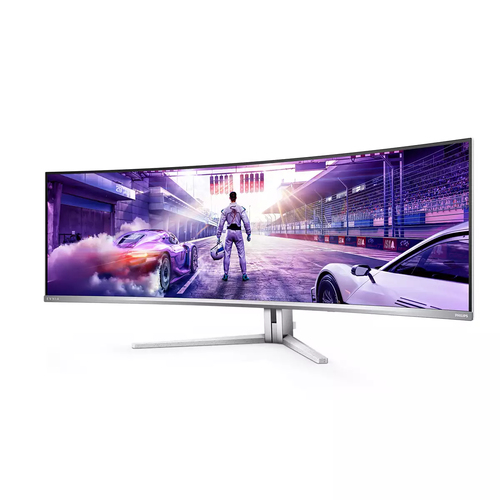 Philips Evnia 8000 49M2C8900L/00 computer monitor 124.2 cm (48.9\") 5120 x 1440 pixels Dual QHD QD-OLED White Philips Evnia 8000 49M2C8900L/00 computer monitor 124.2 cm (48.9\") 5120 x 1440 pixels Dual QHD QD-OLED White