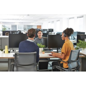 Headset Logitech Zone MS Wired (981-000870)
