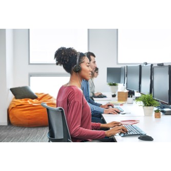 Headset Logitech Zone MS Wired (981-000870)