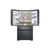 SAMSUNG REFRIGERATOR RF23 FOUR-DOOR WARDROBE, 625L, F, 444KWH, TWIN PLUS & METAL COOLING, FLEXZONE TECHNOLOGY, NO FROST, ICE & WATER DOOR, WIFI, HxWxD 1.78x0.91x0.78, BLACK CAVIAR