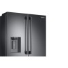 SAMSUNG REFRIGERATOR RF23 FOUR-DOOR WARDROBE, 625L, F, 444KWH, TWIN PLUS & METAL COOLING, FLEXZONE TECHNOLOGY, NO FROST, ICE & WATER DOOR, WIFI, HxWxD 1.78x0.91x0.78, BLACK CAVIAR