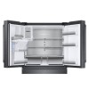 SAMSUNG REFRIGERATOR RF23 FOUR-DOOR WARDROBE, 625L, F, 444KWH, TWIN PLUS & METAL COOLING, FLEXZONE TECHNOLOGY, NO FROST, ICE & WATER DOOR, WIFI, HxWxD 1.78x0.91x0.78, BLACK CAVIAR