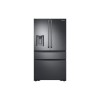 SAMSUNG REFRIGERATOR RF23 FOUR-DOOR WARDROBE, 625L, F, 444KWH, TWIN PLUS & METAL COOLING, FLEXZONE TECHNOLOGY, NO FROST, ICE & WATER DOOR, WIFI, HxWxD 1.78x0.91x0.78, BLACK CAVIAR