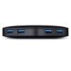 TP-Link UH400 interface hub USB 3.2 Gen 1 (3.1 Gen 1) Type-A 5000 Mbit/s Black TP-Link UH400 interface hub USB 3.2 Gen 1 (3.1 Gen 1) Type-A 5000 Mbit/s Black