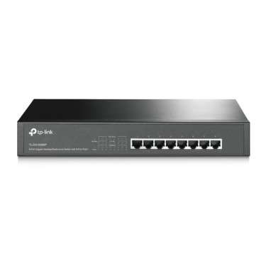 Tp-Link 8-Port Gigabit Desktop/Rackmount Switch with 8-Port PoE+ (TL- SG1008MP) Tp-Link 8-Port Gigabit Desktop/Rackmount Switch with 8-Port PoE+ (TL- SG1008MP)