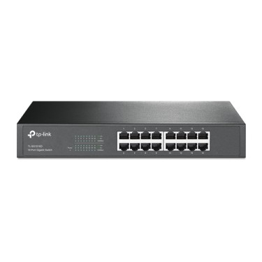 TP-Link TL-SG1016D network switch Unmanaged L2 Gigabit Ethernet (10/100/1000) Black TP-Link TL-SG1016D network switch Unmanaged L2 Gigabit Ethernet (10/100/1000) Black